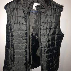 Black Puffer Vest